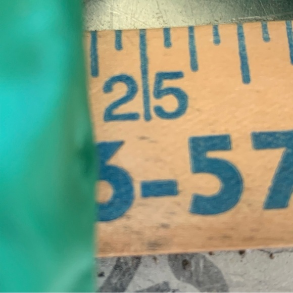 Vintage 80s 90s Nylon Snap Button Windbreaker Jacket Green Size L New Old Stock - Picture 6 of 7